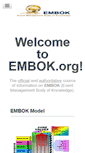 Mobile Screenshot of embok.org